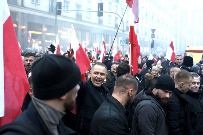 Karol Nawrocki na Marszu 2025