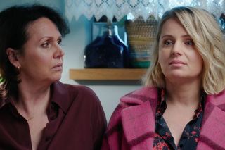 M jak miłość odc. 1861. Judyta (Paulina Chruściel), Marysia (Małgorzata Pieńkowska)