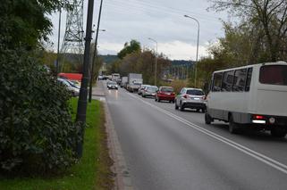 Korki po zamknięciu przejazdu Starachowice-Zachodnie