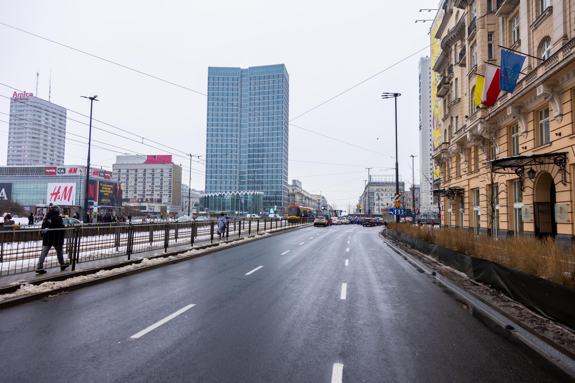 Aleje Jerozolimskie przed przebudową