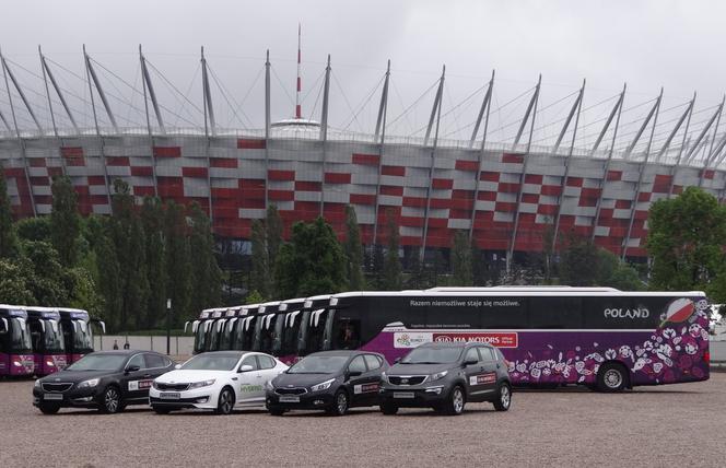 Flota pojazdów na Euro 2012