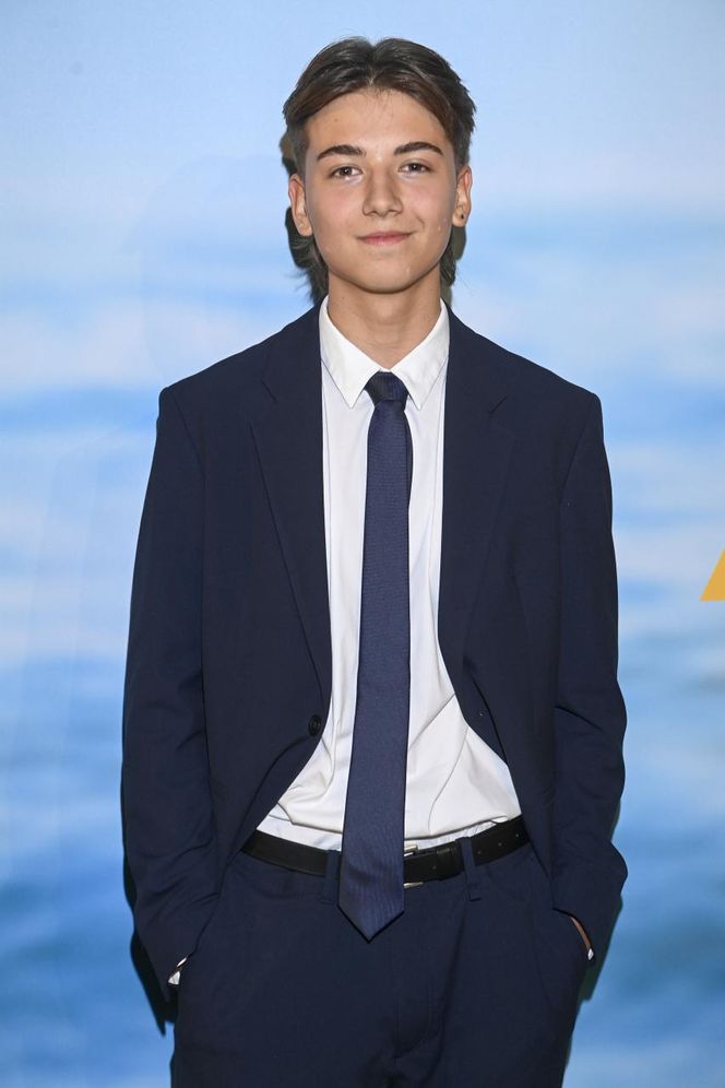 Syn Anny Przybylskiej modelem! Tak Szymon Bieniuk zaprezentował się na wybiegu obok Sworowskiej, Popiel i Kupisza