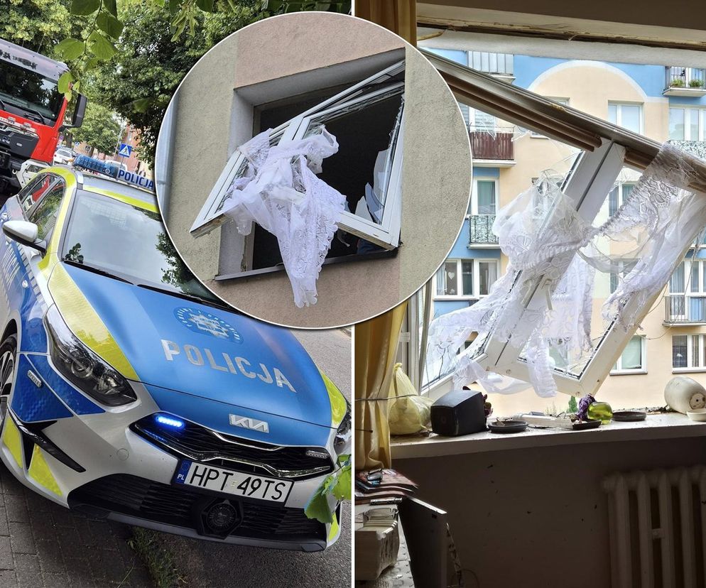 Pisz. Wybuch gazu w bloku