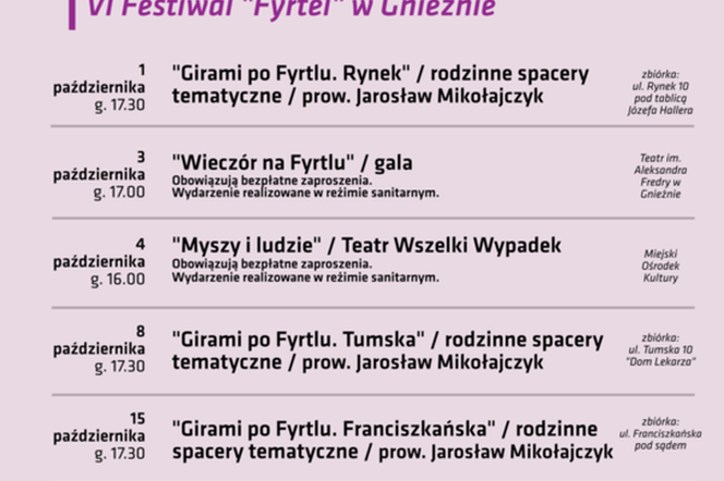Festiwal Fyrtel w październikowej odsłonie 