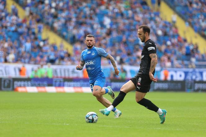 Ruch Chorzów i jego kibice żegnają Ekstraklasę w wielkim stylu