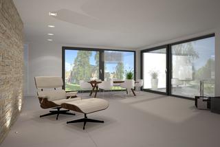 Projekt wnętrza domu w stylu Bauhaus zdjecie 9