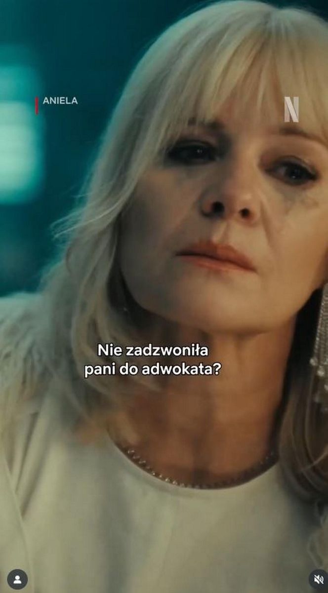 Małgorzata Kożuchowska w serialu "Aniela"