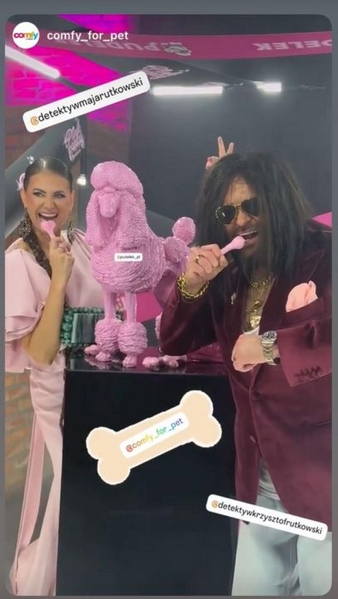 Maja i Krzysztof Rutkowscy na Pink Party