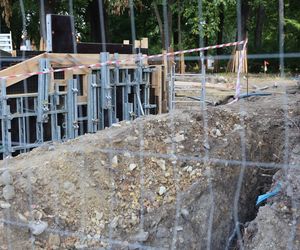Rewitalizacja parku Bronowickiego w lublinie - postęp prac na koniec lipca 2025