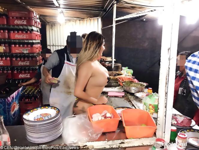 Gwiazda porno w barze