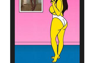 Kim Kardashian i Kanye West jako... Simpsonowie?