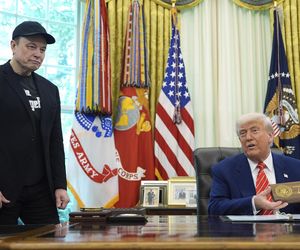 Elon Musk w Białym Domu z podbitym okiem 