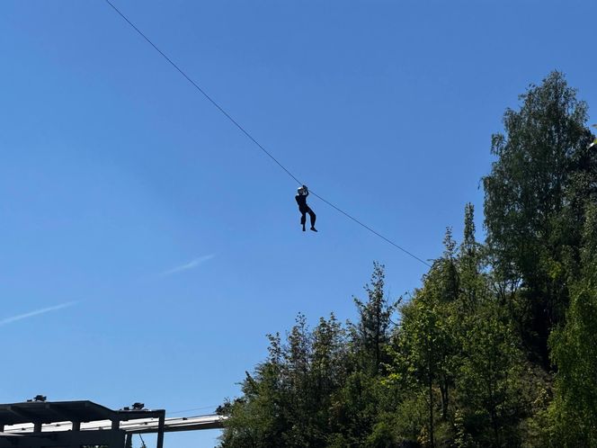 Na Kadzielni powstała pierwsza w Polsce Via Ferrata