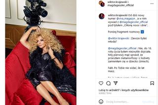  Magda Gessler w odważnej sesji. Oskarżają ją o przeróbki! Awantura!