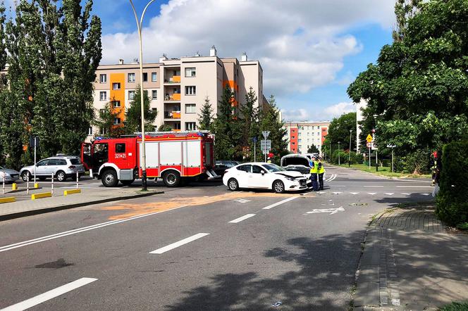 Rzeszów: Kolizja na skrzyżowaniu ulic Mieszka I i Monte Cassino
