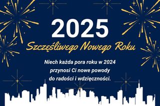 Najpiękniejsze kartki na Sylwestra 2024/25 za darmo