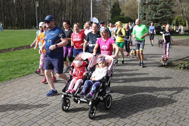 Parkrun Katowice. Wielkanocne bieganie w Parku Kościuszki