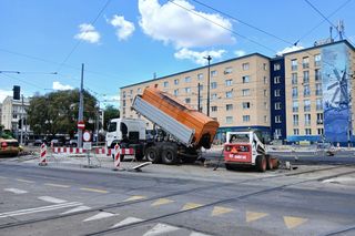 Przebudowa skrzyżowania Młynarskiej z Wolską i aleją „Solidarności” w Warszawie