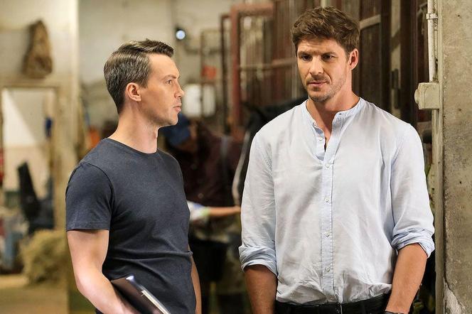 M jak miłość odc. 1771. Marcin (Mikołaj Roznerski), Jakub Karski (Krzysztof Kwiatkowski)