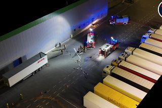 Niebezpieczny wyciek kwasu pod Pruszkowem