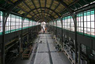 Dworzec Główny we Wrocławiu w budowie 