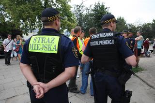 Wojna kupców ze strażnikami miejskimi w Łodzi  