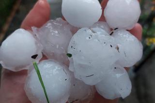 Potężne burze z gradem na Dolnym Śląsku. Są podtopienia 