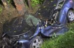 Śmiertelny wypadek na DK63 w powiecie siedleckim 