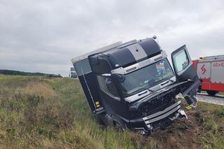 Wypadek przed bramkami A1 w Grudziądzu