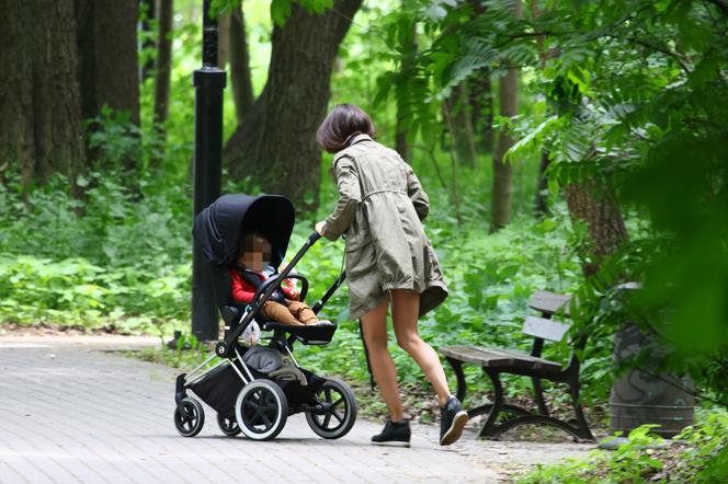 Sielskie lato Marty Kaczyńskiej i jej synka