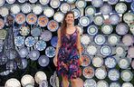 Magdalena tworzy biżuterię z rozbitej porcelany