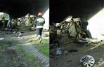 Wypadek na A1 w Łęgu. Kierowca i pasażerka zginęli