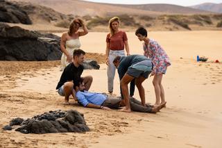 Na dobre i na złe odc. 909: Blanka (Pola Gonciarz), Mario Milewski (Marcin Korcz), Sergiusz Poznański (Mateusz Kaczmarek)