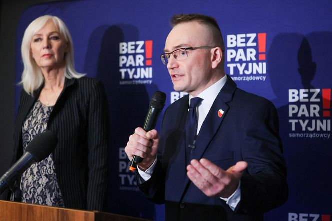 Marek Woch na konwencji Ogólnopolskiej Federacji "Bezpartyjni i Samorządowcy"