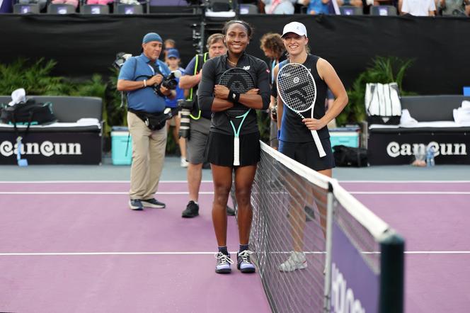 Iga Świątek lepsza od Coco Gauff. Polka o krok od awansu półfinału WTA Finals w Cancun