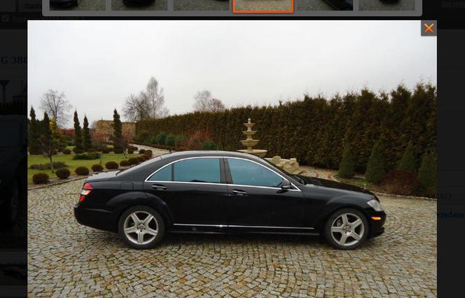 Mercedes S550 Pudzianowskiego
