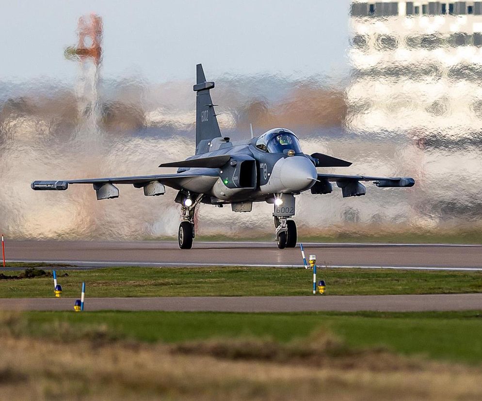 Szwedzkie myśliwce JAS-39 Gripen
