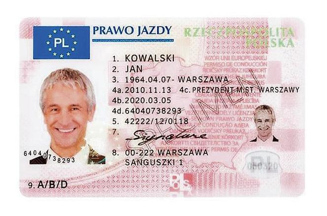 Zdjęcie do prawa jazdy teraz według nowego wzoru