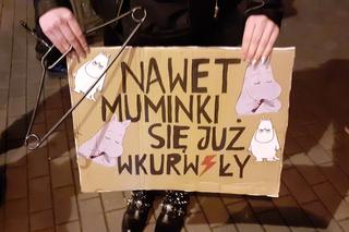 Trzeci dzień protestów w Iławie (28.10.2020)