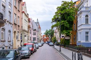 Kamienice przy ulicy Cieszkowskiego w Bydgoszczy