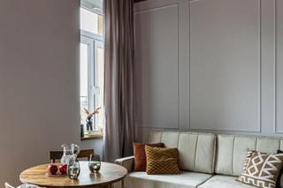 Małe mieszkanie w Łodzi. 34 metry, styl vintage, kolory