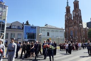 Odsłonięcie tablicy upamiętniającej 100-lecie Cudu nad Wisłą