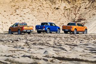 Nissan NP300 Navara, Volkswagen Amarok V6, Ford Ranger Wildtrak