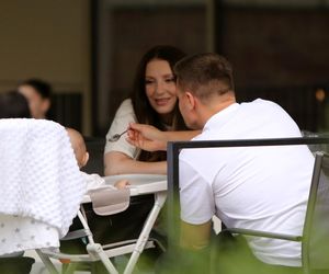 Marcin Hakiel z Dominiką  Serocką w studiu tatuaży