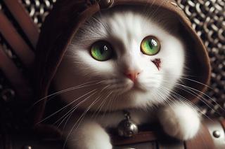 Postacie z wiedźmina jako koty