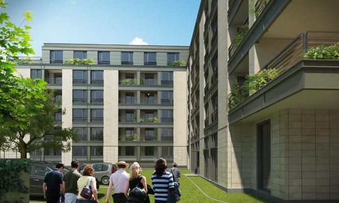 Budynek mieszkalny przy szczecińskiej starówce 