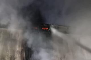 Wielki pożar na Felinie. Straty to przynajmniej pół miliona złotych