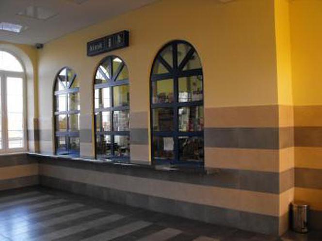 Dworzec w Nałęczowie po modernizacji