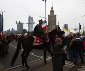 Narodowy Marsz Papieski w Warszawie