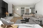 Nowoczesny dom w stylu hygge